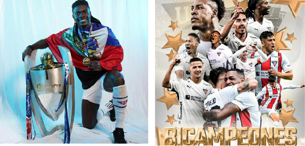 Ricardo Adé et LDU Quito sacrés champions de la Liga Pro en Équateur !